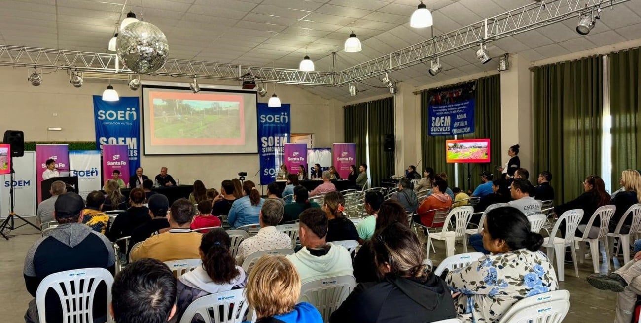 Ocho familias de Sunchales cumplieron el sueño de la casa propia