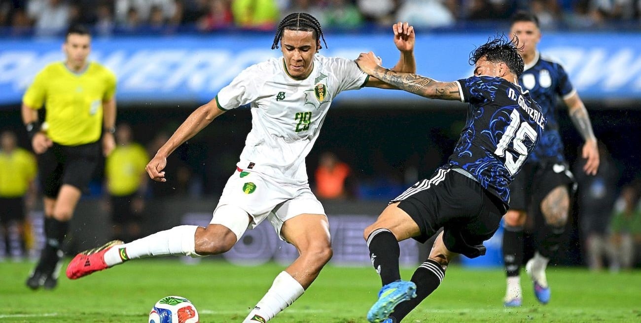 La Selección Argentina le ganó 2 a 1 a Mauritania