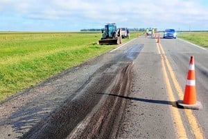 Sobre la RN 11, el mantenimiento es deficitario. 