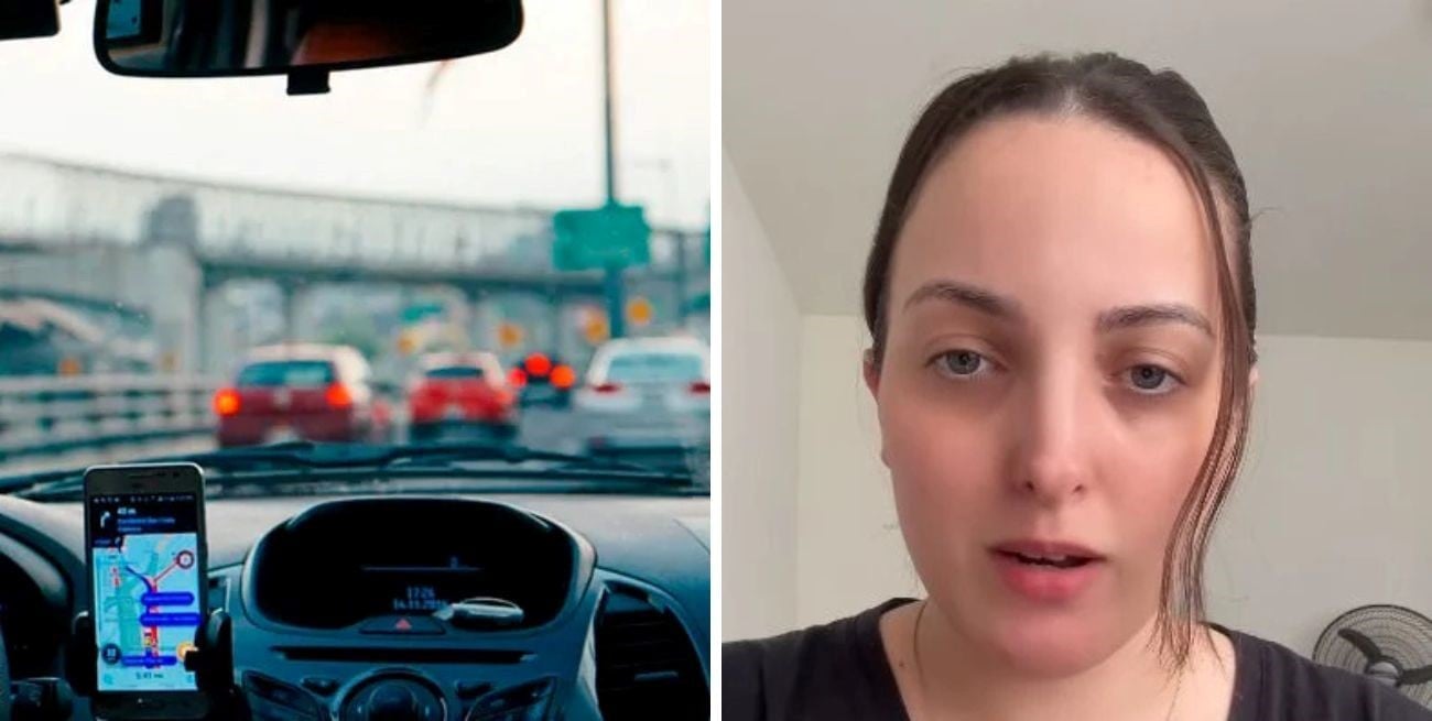 Mar del Plata: iba con su bebé en un auto de una app de viajes, sufrió un malestar extraño y se arrojó