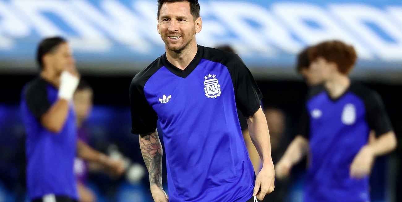 Sorpresa en Argentina: Messi arranca en el banco ante Mauritania
