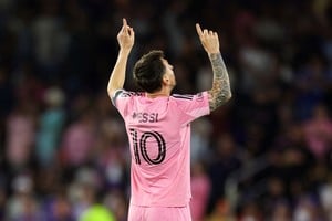 Inter Miami anunció que una tribuna del Nu Stadium llevará el nombre de Lionel Messi. Foto: Reuters
