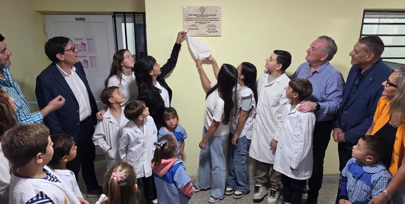 Programa Mil Aulas: inauguraciones en cinco localidades del departamento San Cristóbal