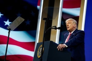 El mandatario luego minimizó lo ocurrido públicamente. Crédito:REUTERS.