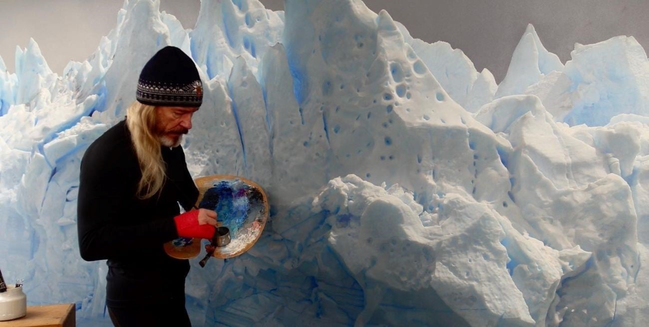 Helmut Ditsch protestó por el retiro de una reproducción suya de Casa Rosada