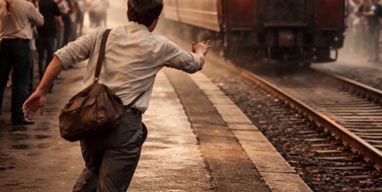 Nunca llegó... pero jamás dejó de correr detrás de ese tren 