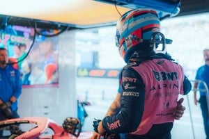  “No fue el resultado que esperábamos hoy al llegar a la Clasificación”, admitió. Credito: ALPINE