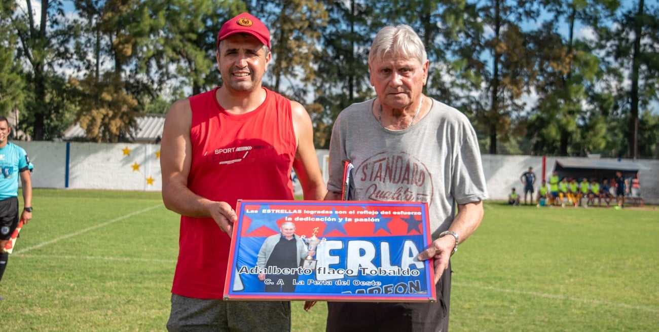 La Perla del Oeste honró a su máximo emblema: emotivo reconocimiento a Adalberto Tobaldo