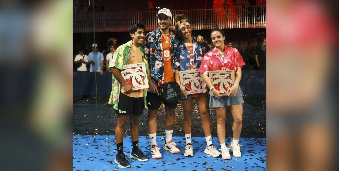 Sorpresas en Miami: cayeron los números uno y Chingotto volvió a festejar