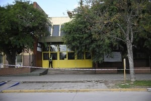 Así lucía la escuela la Escuela Normal de San Cristóbal tras la dolorosa jornada. Crédito: El Litoral