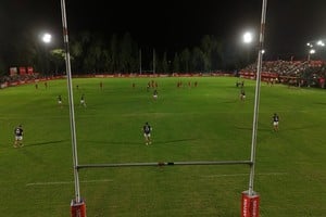 El "Clásico del Centro" se quedó en Córdoba: Dogos le ganó 29 a 24 a Capibaras. Foto: Fernando Nicola