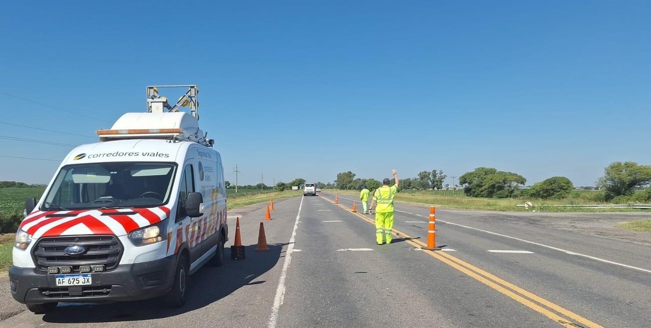 Se desmoronó una alcantarilla de la Ruta Nacional 34 y está totalmente cortada: cómo son los desvíos