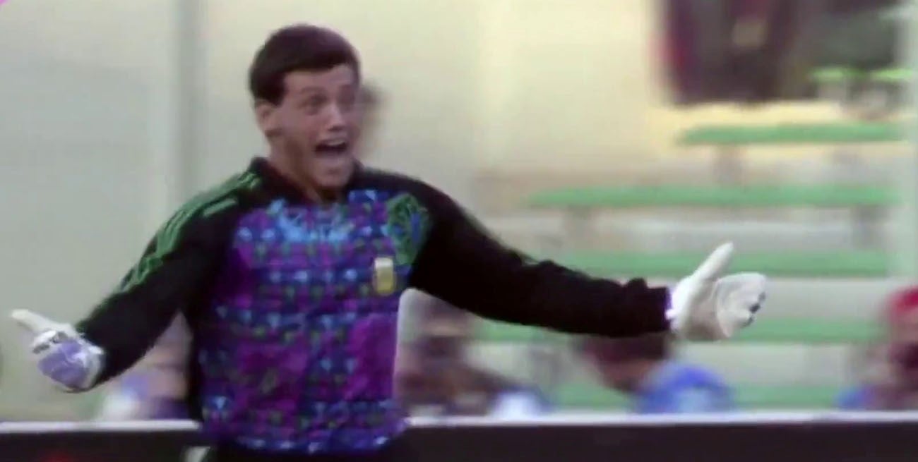 Impactante: aparecieron imágenes en alta definición de la Selección Argentina del Mundial Italia 90