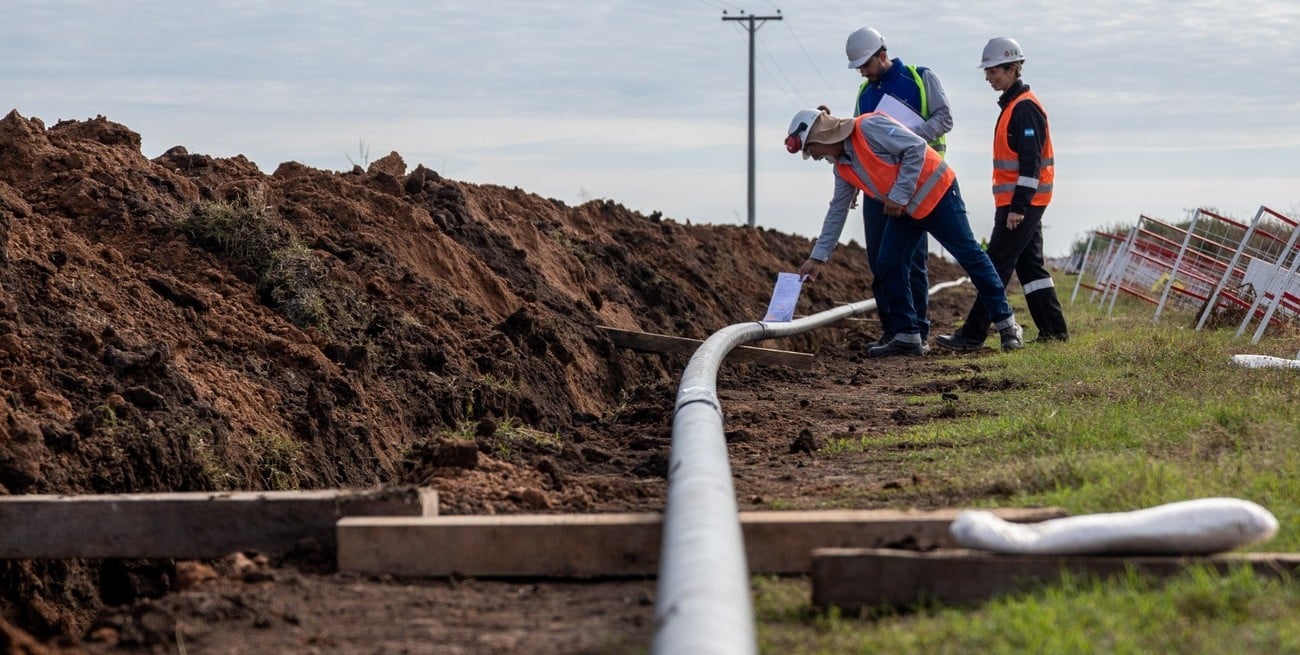 Litoralgas avanza en la puesta en funcionamiento del Gasoducto Regional Centro II


