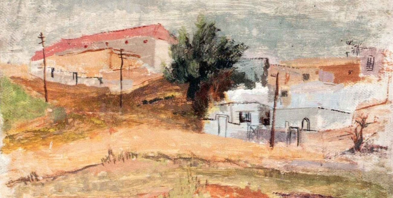 Una tarde de verano en el taller de Jaime Rippa: abstracciones, paisajes y peces
