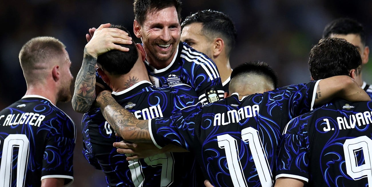 Argentina ganó caminando, en todo el sentido de la palabra
