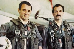 Philippi y Arca en Malvinas. 