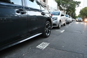 Las dársenas pintadas para el nuevo SEOM. Foto: Manuel Fabatía.