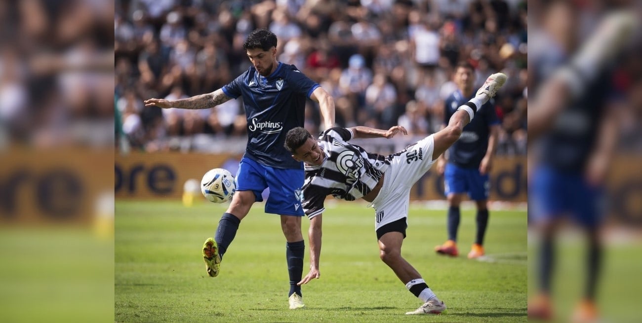 Gimnasia de Mendoza reaccionó a tiempo, remontó un 0-2 y golpeó a Vélez en un partidazo