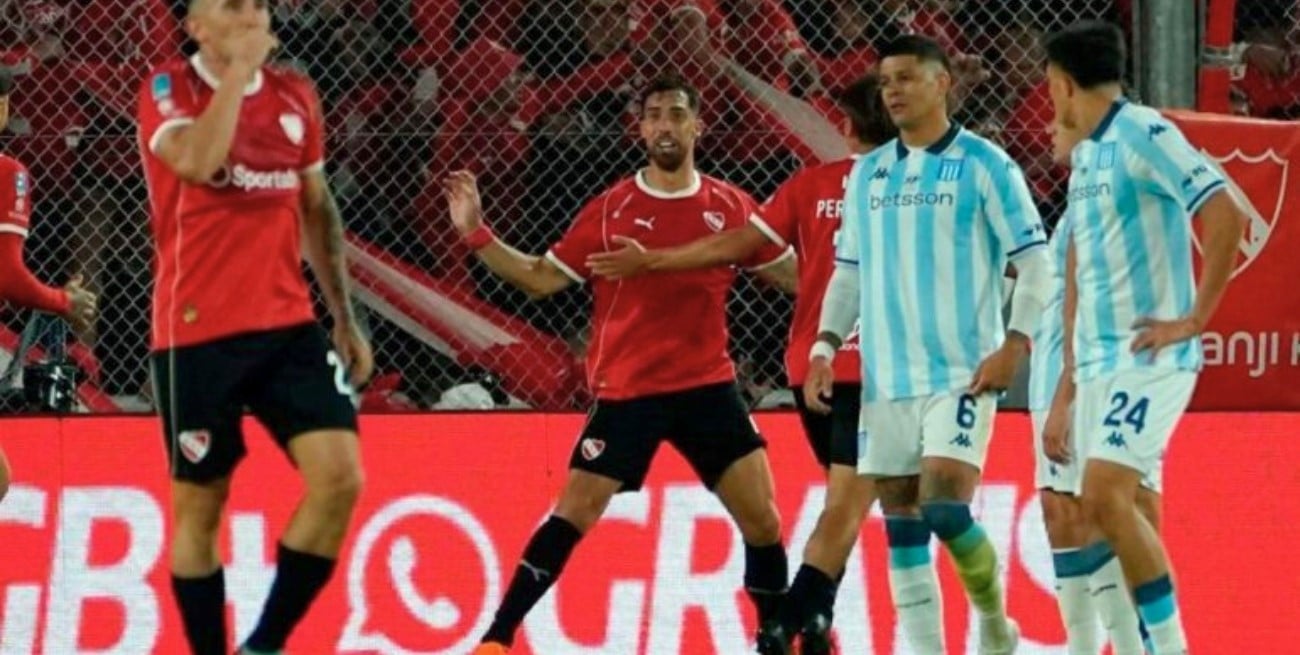 Independiente venció a Racing y se quedó con el clásico de Avellaneda