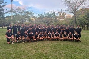 Plantel completo de árbitros de la UAS. Gentileza