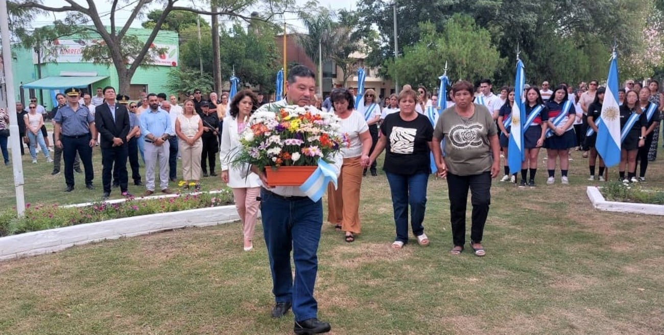 Vera rindió homenaje a los caídos en Malvinas en una jornada de memoria y reflexión