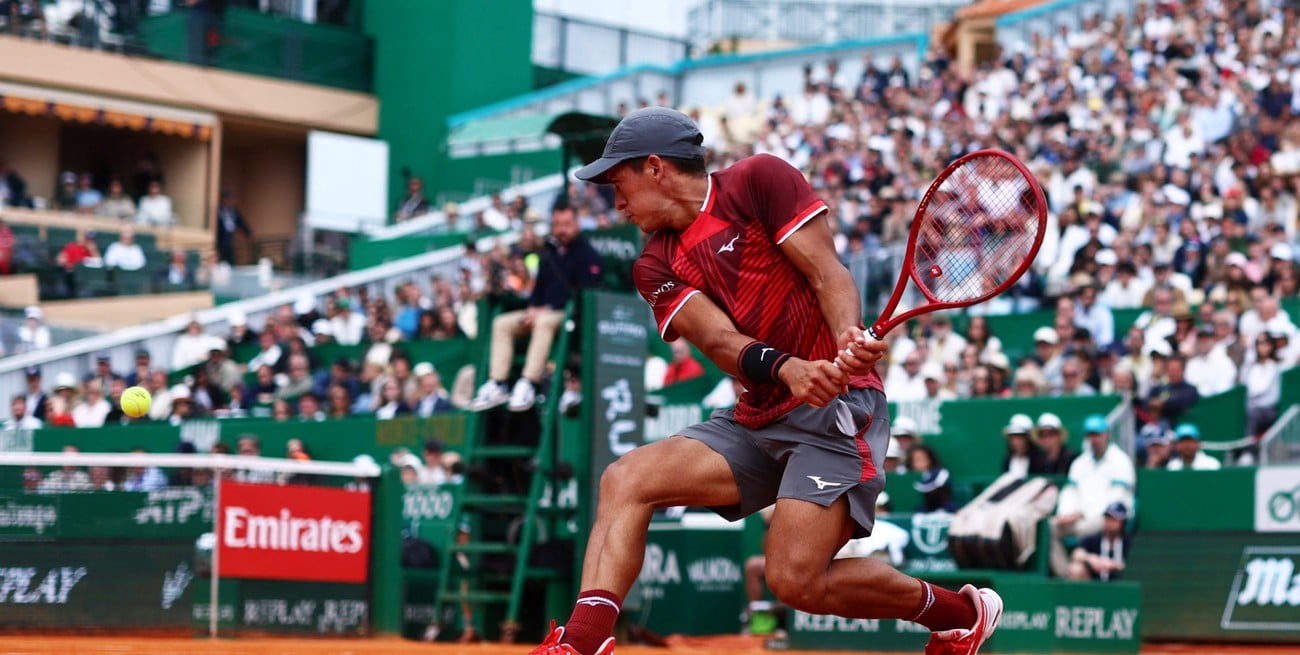 Báez venció a Wawrinka en su despedida y sigue firme en Montecarlo
