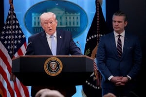 Trump endurece su discurso contra Irán y advierte sobre una posible "eliminación en una sola noche"