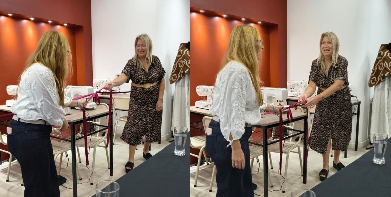 El IES inauguró su Espacio de Indumentaria: un taller clave para que estudiantes diseñen y produzcan sus propias prendas