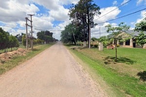 La zona afectada por los reiterados cortes.