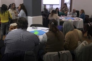 Primer encuentro presencial de la Red de Escuelas Secundarias Innovadoras. Crédito: El Litoral.
