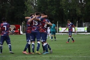 Unión ganó 3 a 1 con goles de Cerrudo, Aimar y Fagioli. Foto: Prensa Unión.