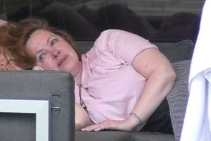 La actriz protagonizó un accidente dentro de la casa