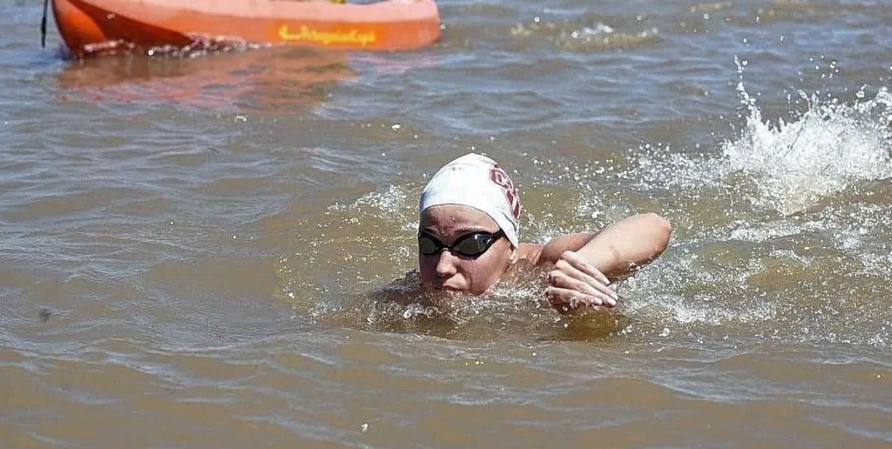 Sofía Garcés: el gran debut de la nadadora santafesina en el Mundial de Egipto