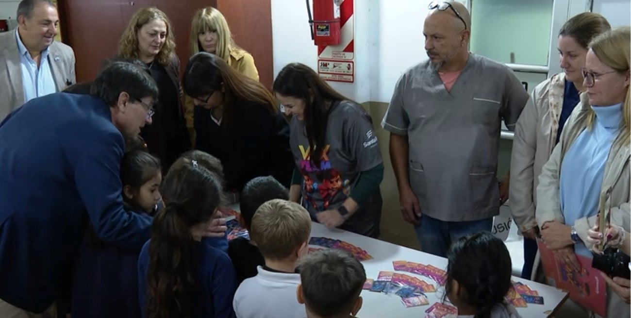 El programa Vax Team pasó por la Escuela Gregoria Pérez de Denis de Santa Fe