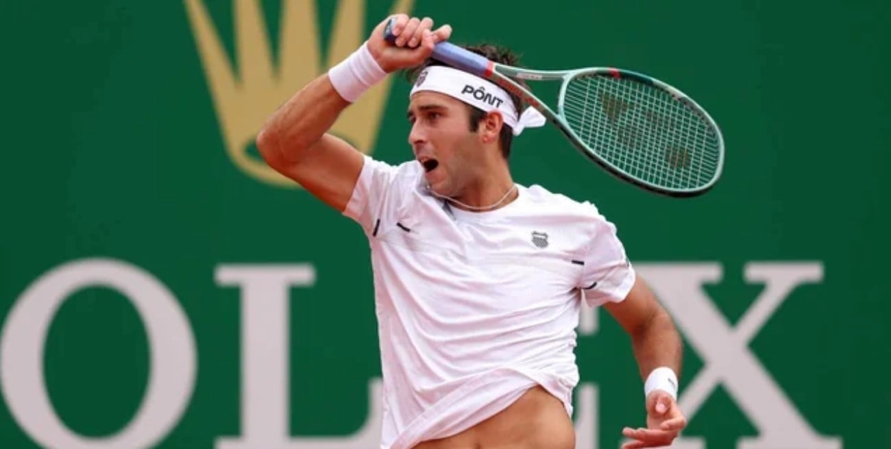 Etcheverry reaccionó a tiempo, dio vuelta el partido y se metió en octavos de Montecarlo