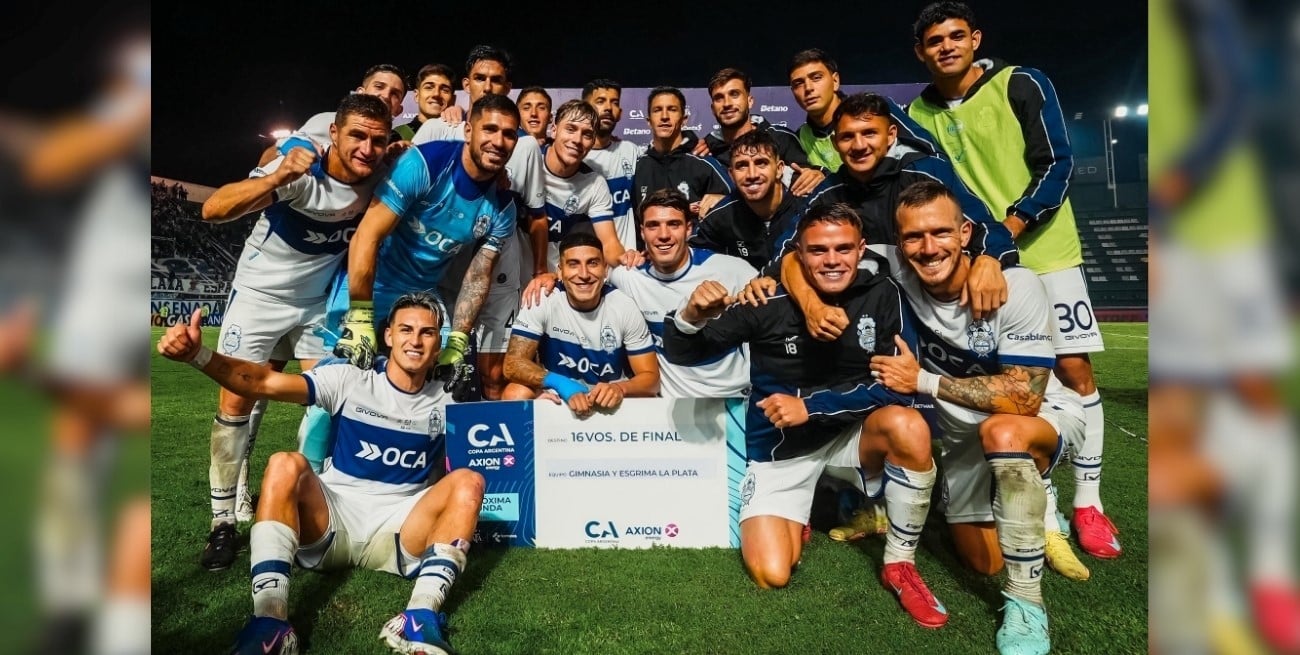 Gimnasia goleó a Camioneros, avanzó en la Copa Argentina y ahora va por Acassuso