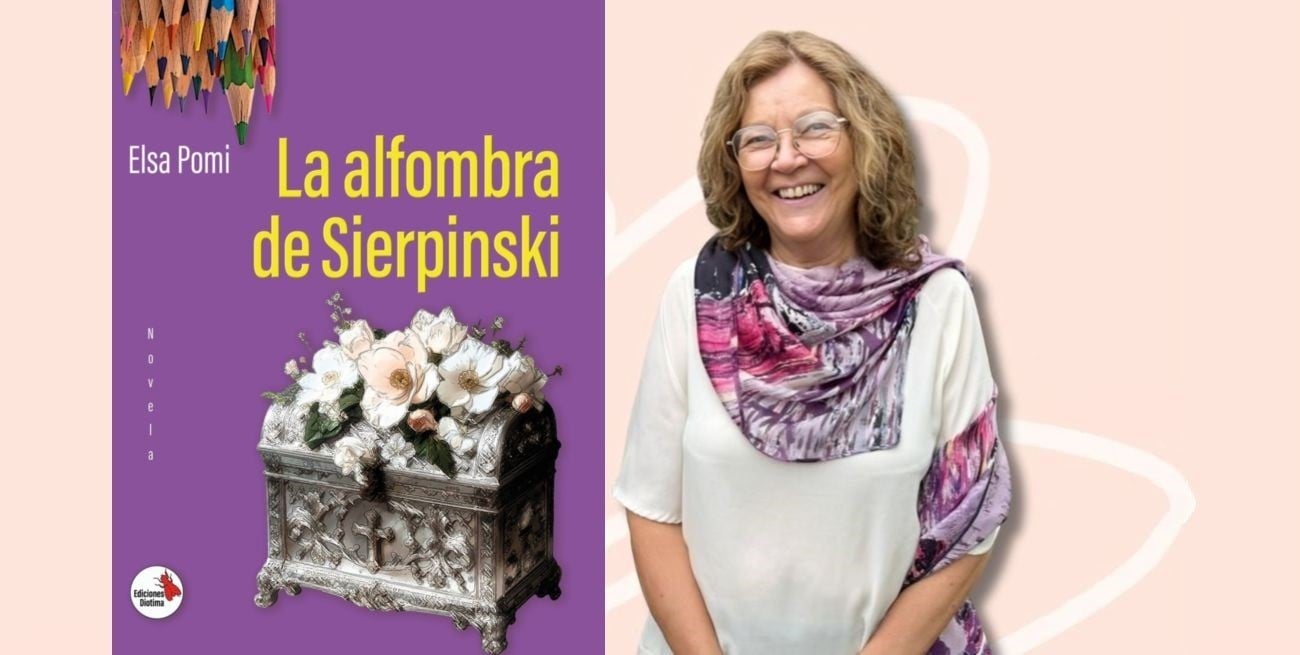 Elsa Pomi presenta su nuevo libro "La alfombra de Sierpinski"
