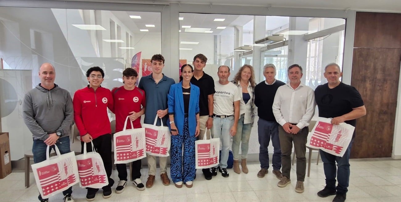 Deportes recibió a los atletas del sur de Santa Fe que van a los Suramericanos de Panamá