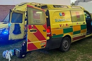 Los servicios de emergencia del Summa 112 trasladaron a la víctima al hospital.