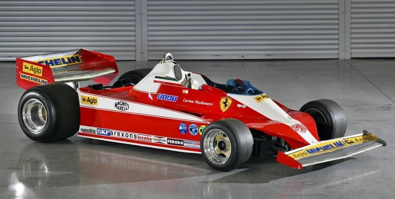 Subastan en Mónaco una Ferrari de Reutemann: estiman que se venderá por 5 millones de euros