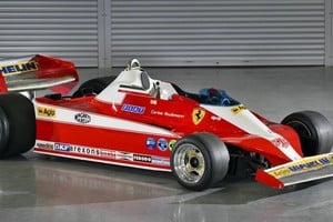 La Ferrari 312 T3 chasis 036 será subastada el 25 de abril en Mónaco.

