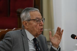 Rodolfo Vigo, catedrático y ex miembro de la Corte santafesina. Foto: Manuel Fabatía
