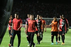 "El equipo se está ganando el grado de paciencia", valoró Medrán. Foto: Manuel Fabatía.