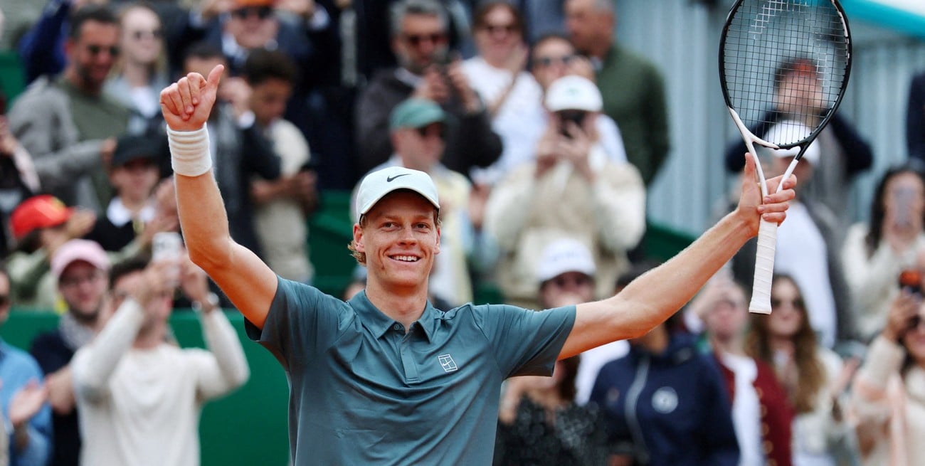 Sinner conquistó Montecarlo y destronó a Alcaraz 