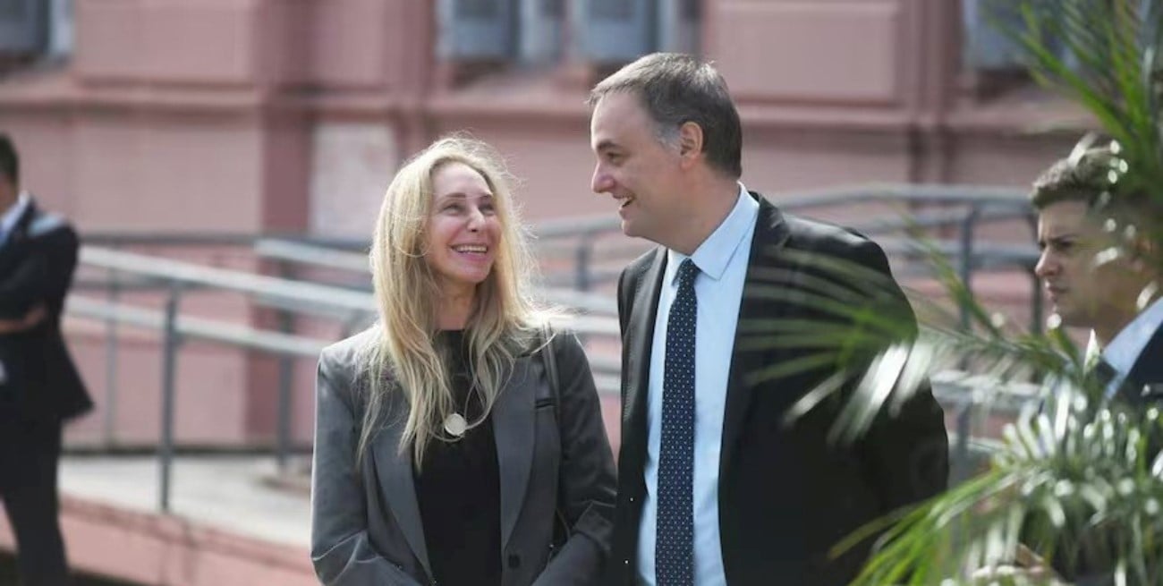 Karina Milei volvió a respaldar a Manuel Adorni