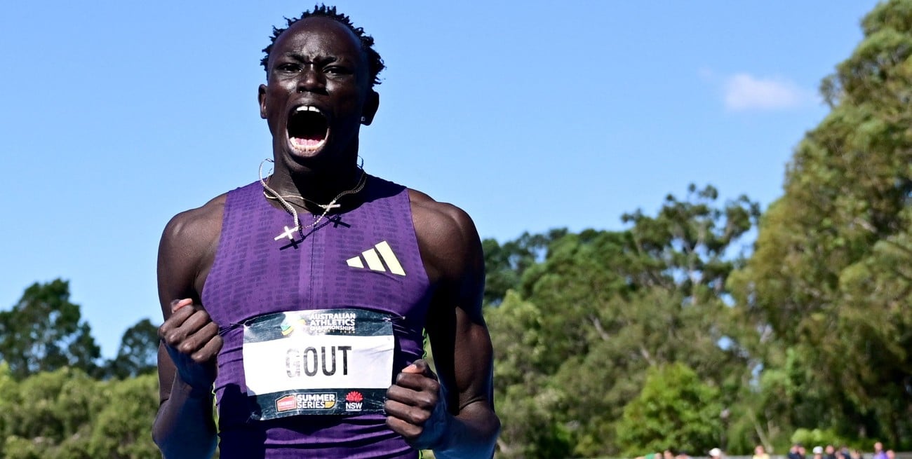 Gout Gout hizo historia en Australia y corrió más rápido que Bolt a los 18 años

