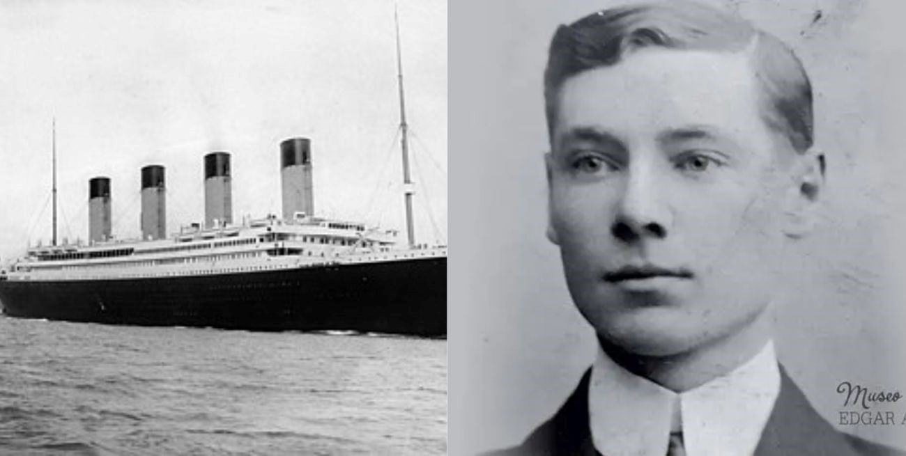 A 114 años del naufragio: la historia de Edgard Andrew, el único argentino que murió en el Titanic