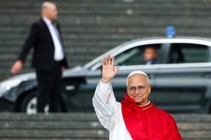 El Papa León XIV evitó responder en tono confrontativo. Foto: Reuters/Guglielmo Mangiapane/Pool