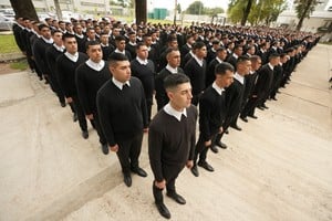 Ingresaron 521 aspirantes al Servicio Penitenciario en Santa Fe. Foto: Gobierno de Santa Fe